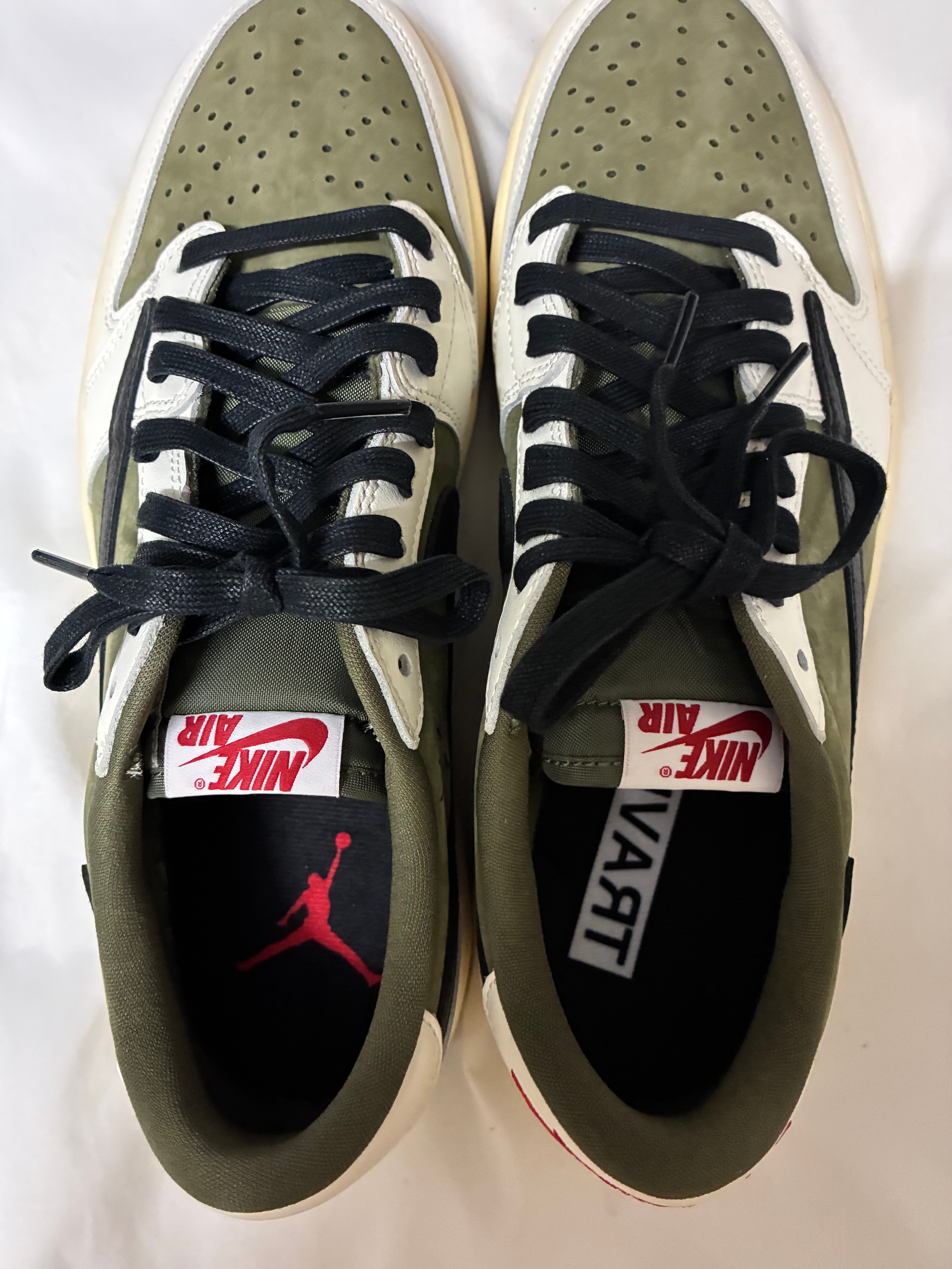 Travis Scott × Nike Air Jordan 1 Low OG SP "Reverse Olive"