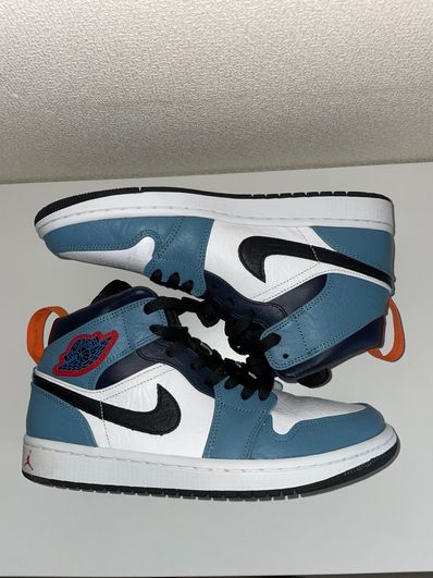 FACETASM × Nike Air Jordan 1 Mid "White/Navy"