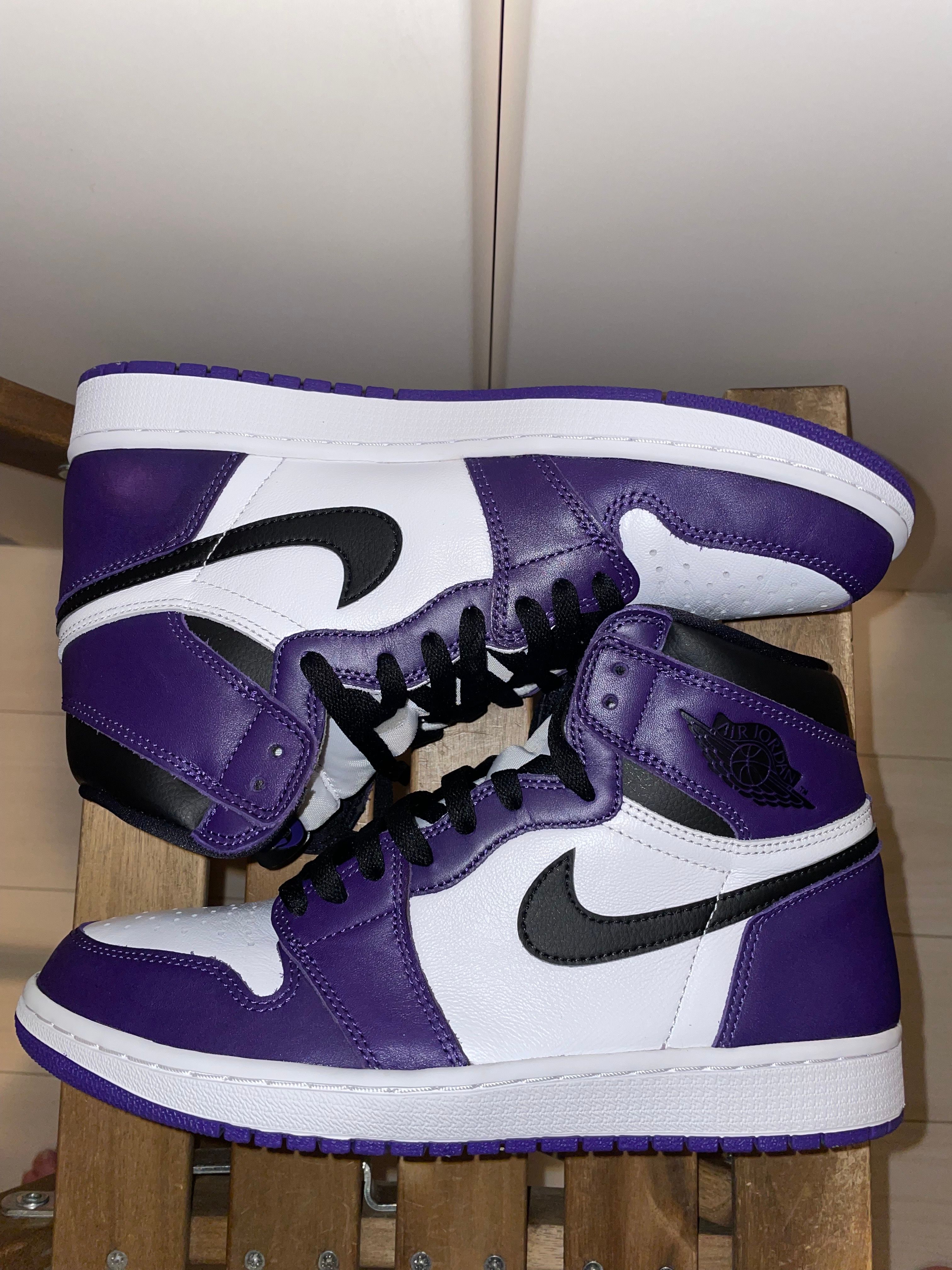 Nike Air Jordan 1 Retro High OG "Court Purple White/Black" (2020)   