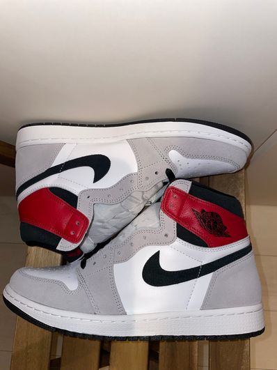 Nike Air Jordan 1 High OG "White/Black/Light Smoke Grey"
