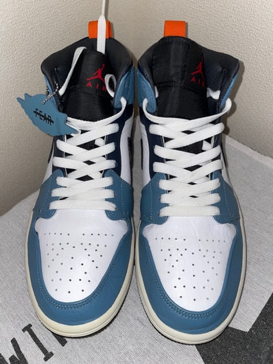 FACETASM × Nike Air Jordan 1 Mid "White/Navy"