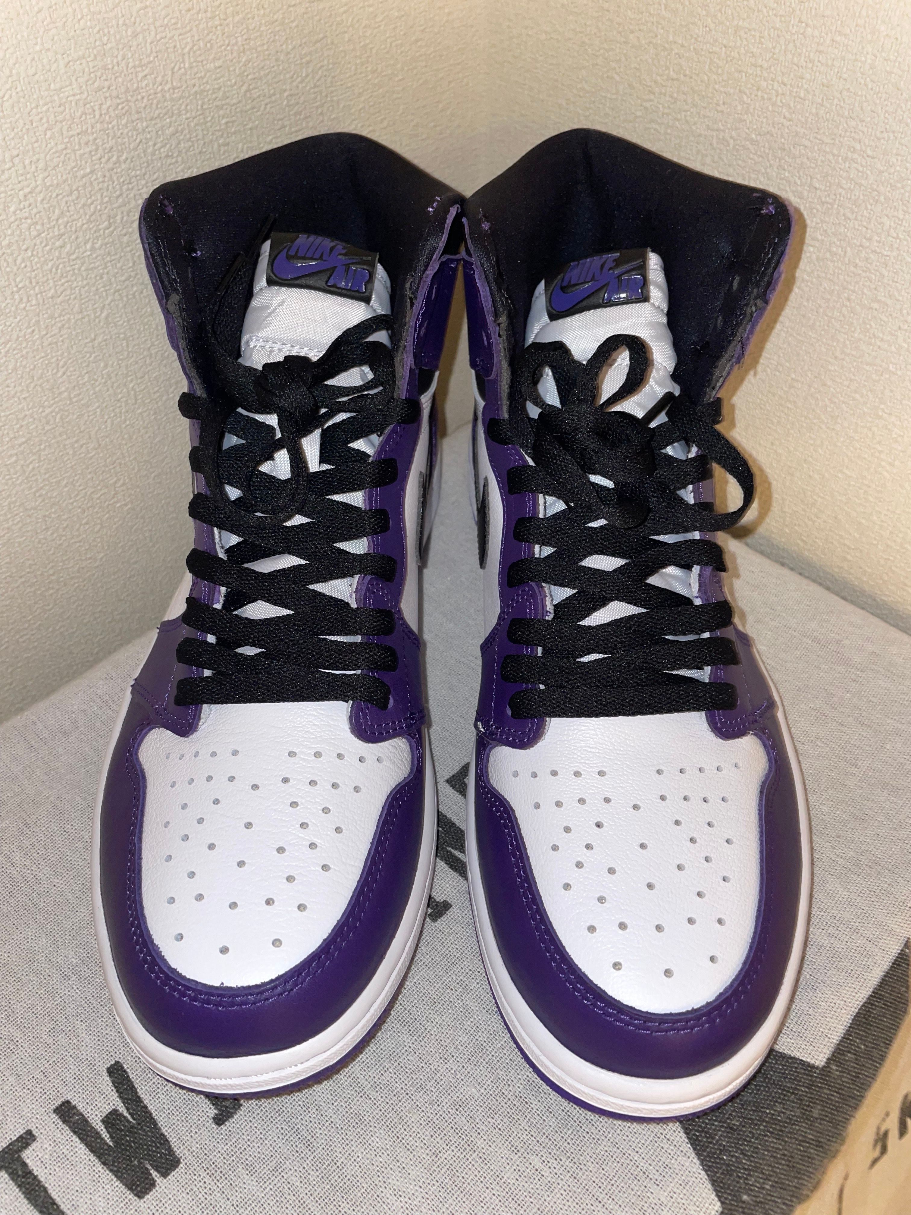 Nike Air Jordan 1 Retro High OG "Court Purple White/Black" (2020)