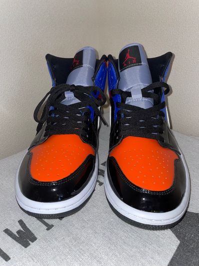 NIKE Women's AIR JORDAN 1 MID "PATENT BLEND"