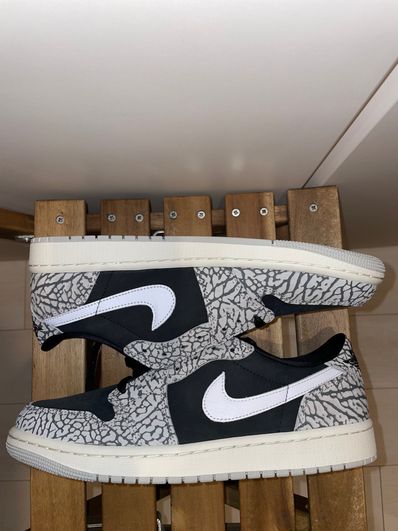 Nike Women's Air Jordan 1 Retro Low OG "Black Cement"