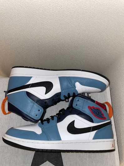 FACETASM × Nike Air Jordan 1 Mid "White/Navy"