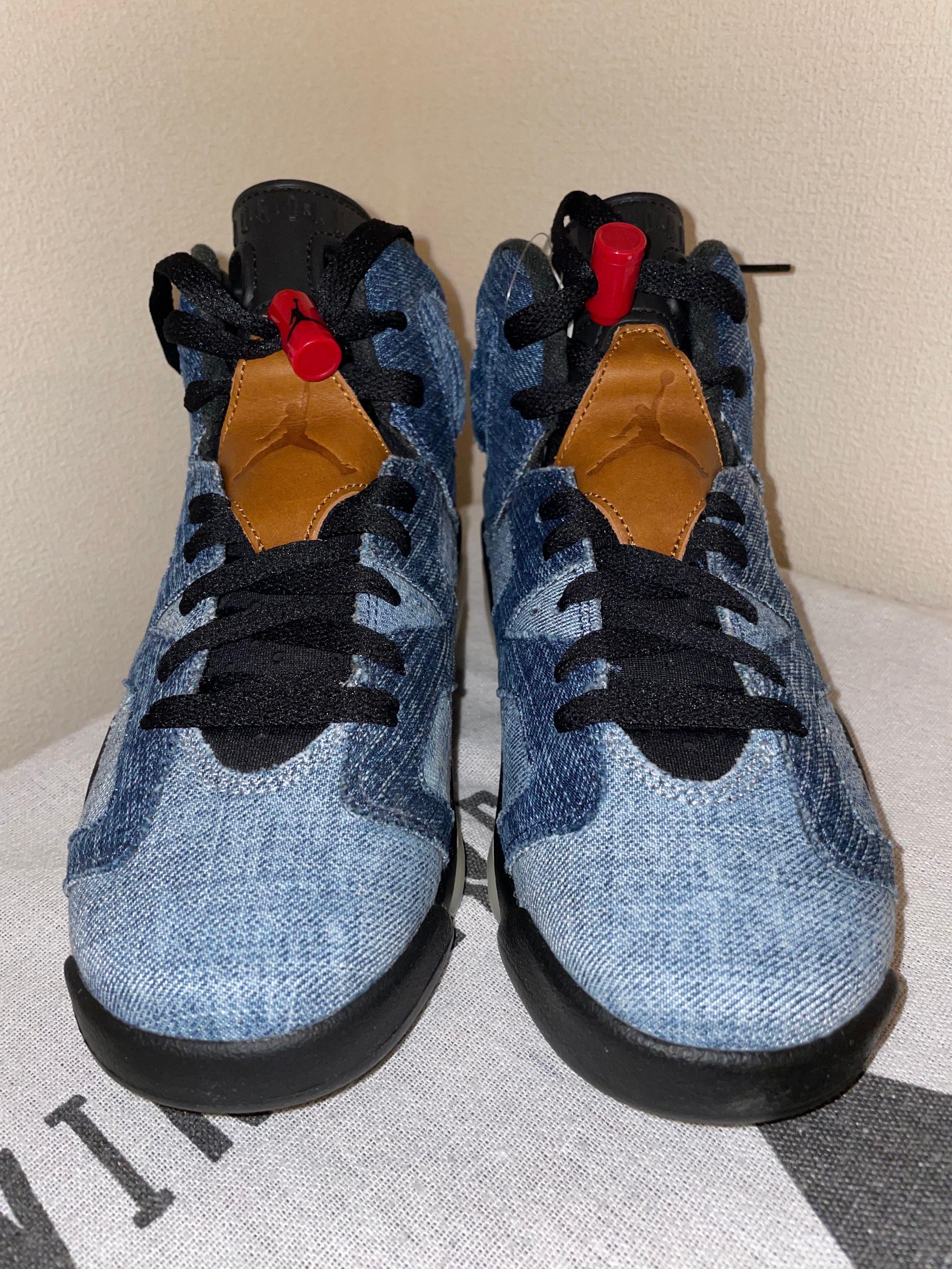 NIKE AIR JORDAN 6 GS "WASHED DENIM"
