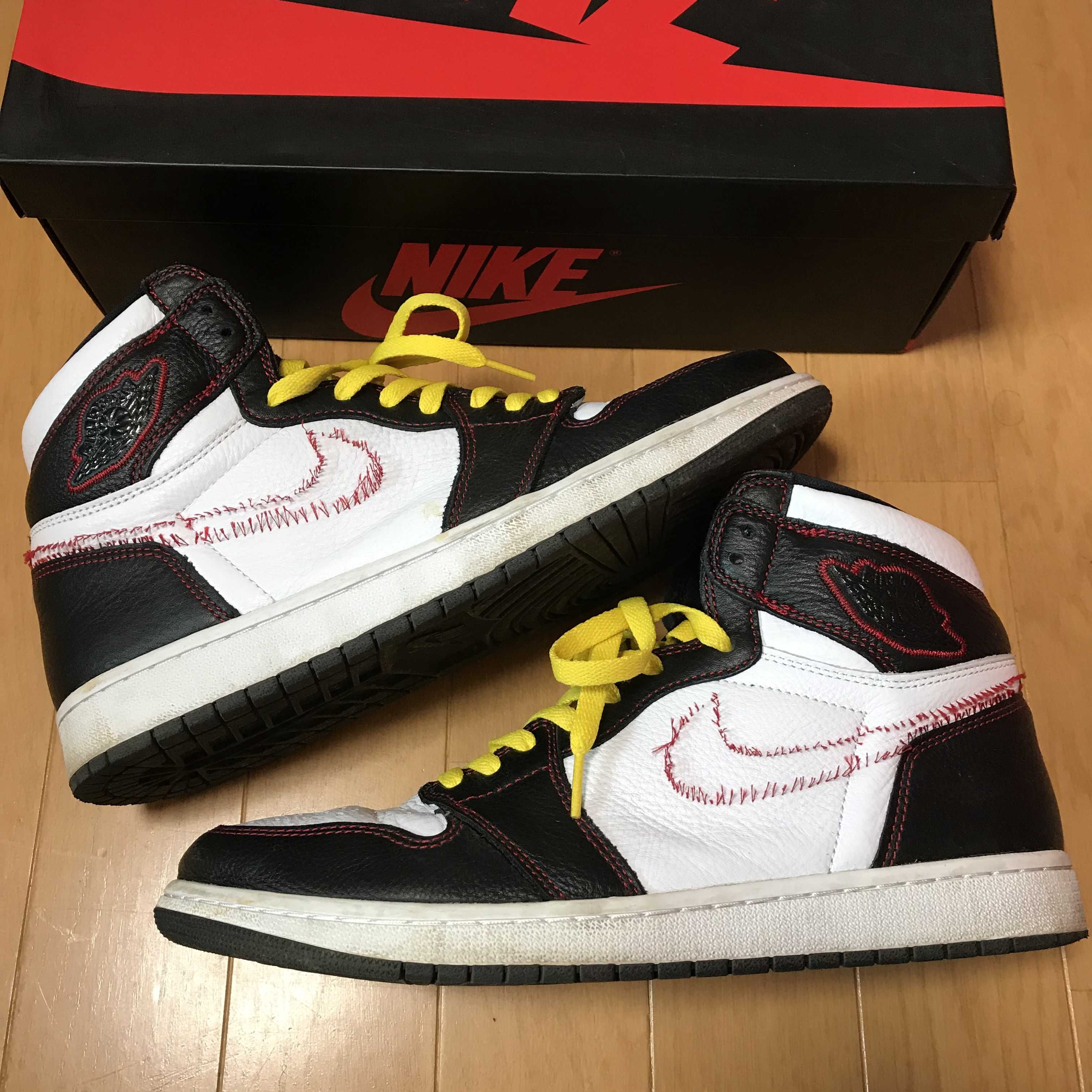 Nike Air Jordan 1 High OG Defiant "Black/Yellow/Gym Red"