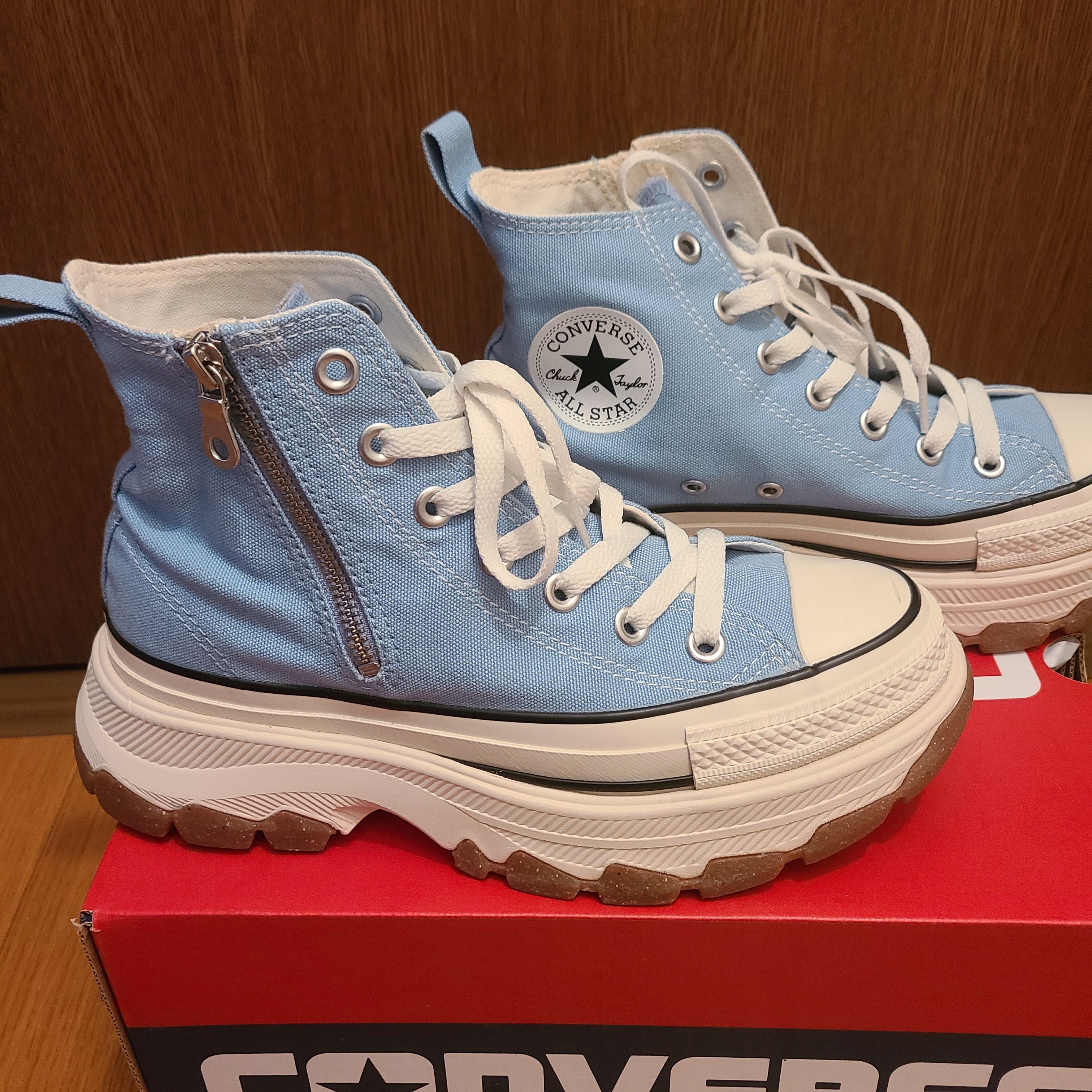Converse All Star (R) Trekwave Z Hi "Powder Blue"