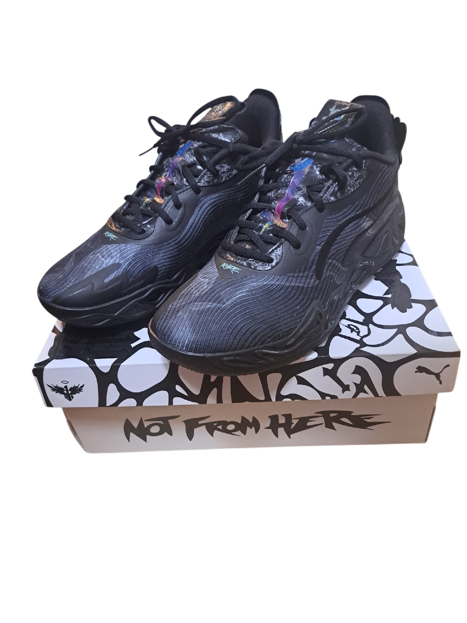 Puma MB04 Lo Team "Puma Black/Dark Amethyst"