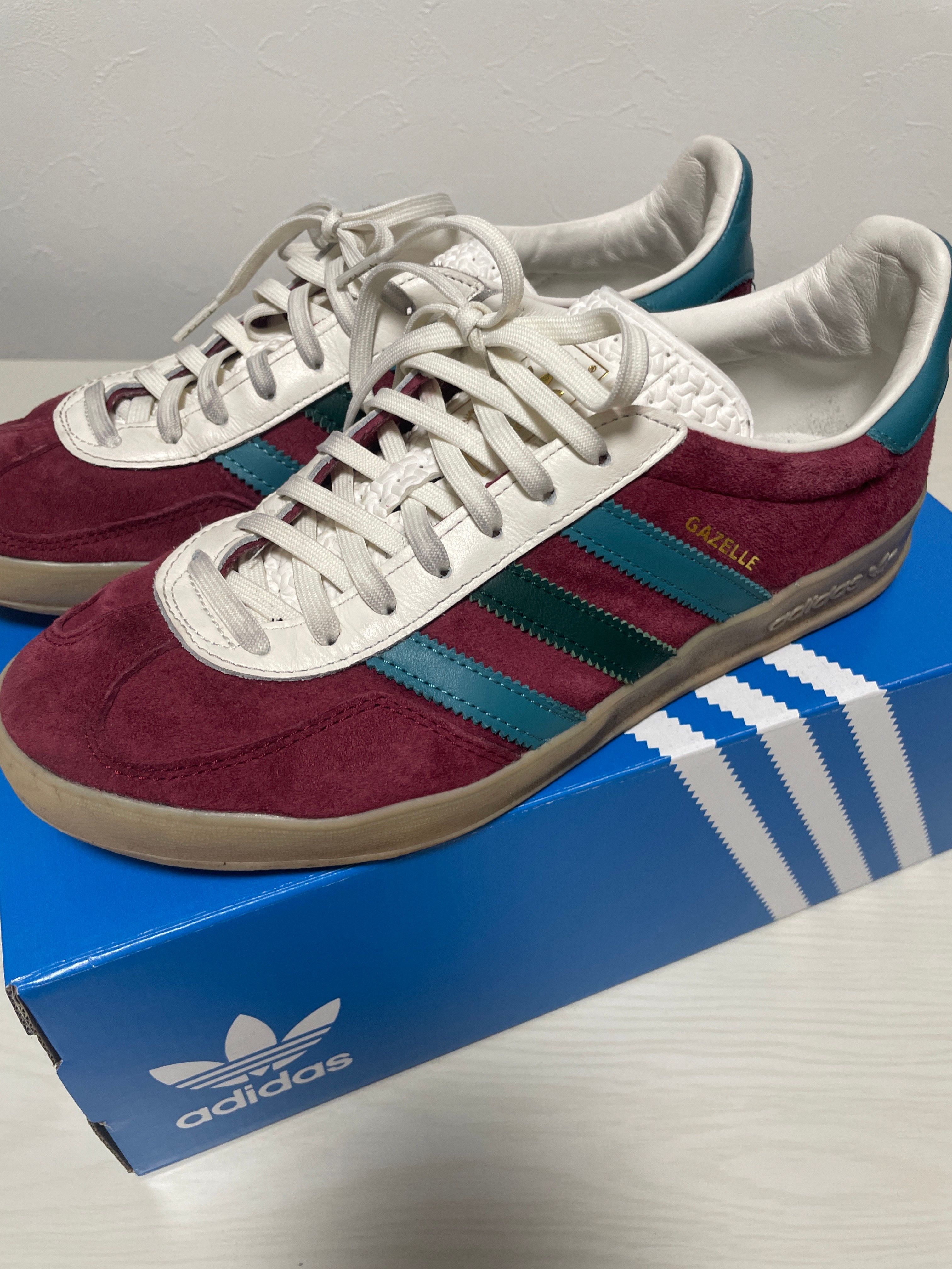 adidas Gazelle Indoor "College Burgundy/Arctic Fusion/College Green"