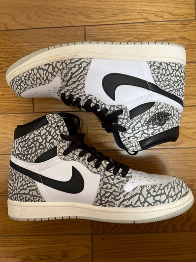Nike Air Jordan 1 High OG "White Cement/Safari"
