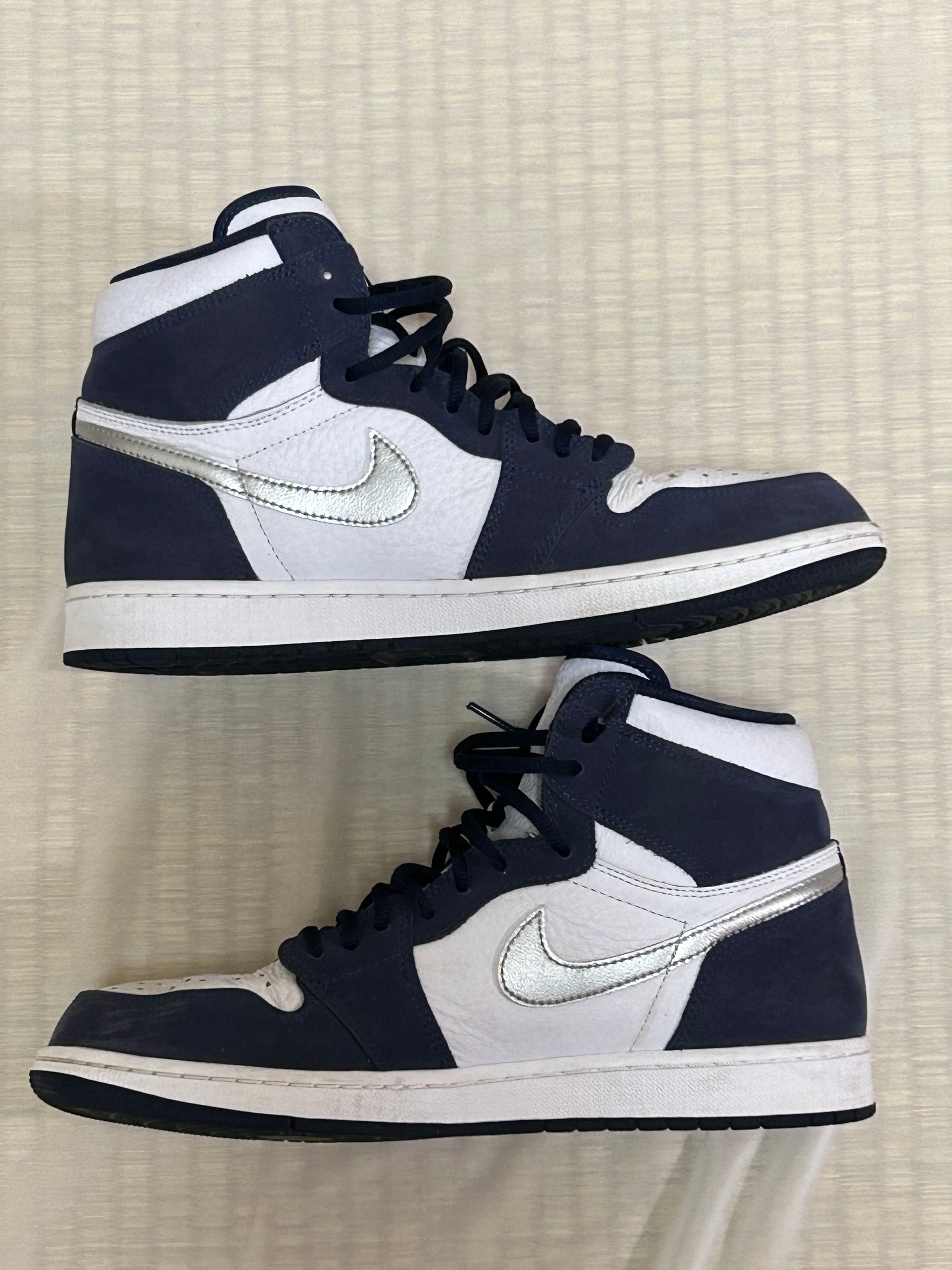 Nike Air Jordan 1 High OG CO.JP "White/Midnight Navy" (2020)(ブリーフケースなし)