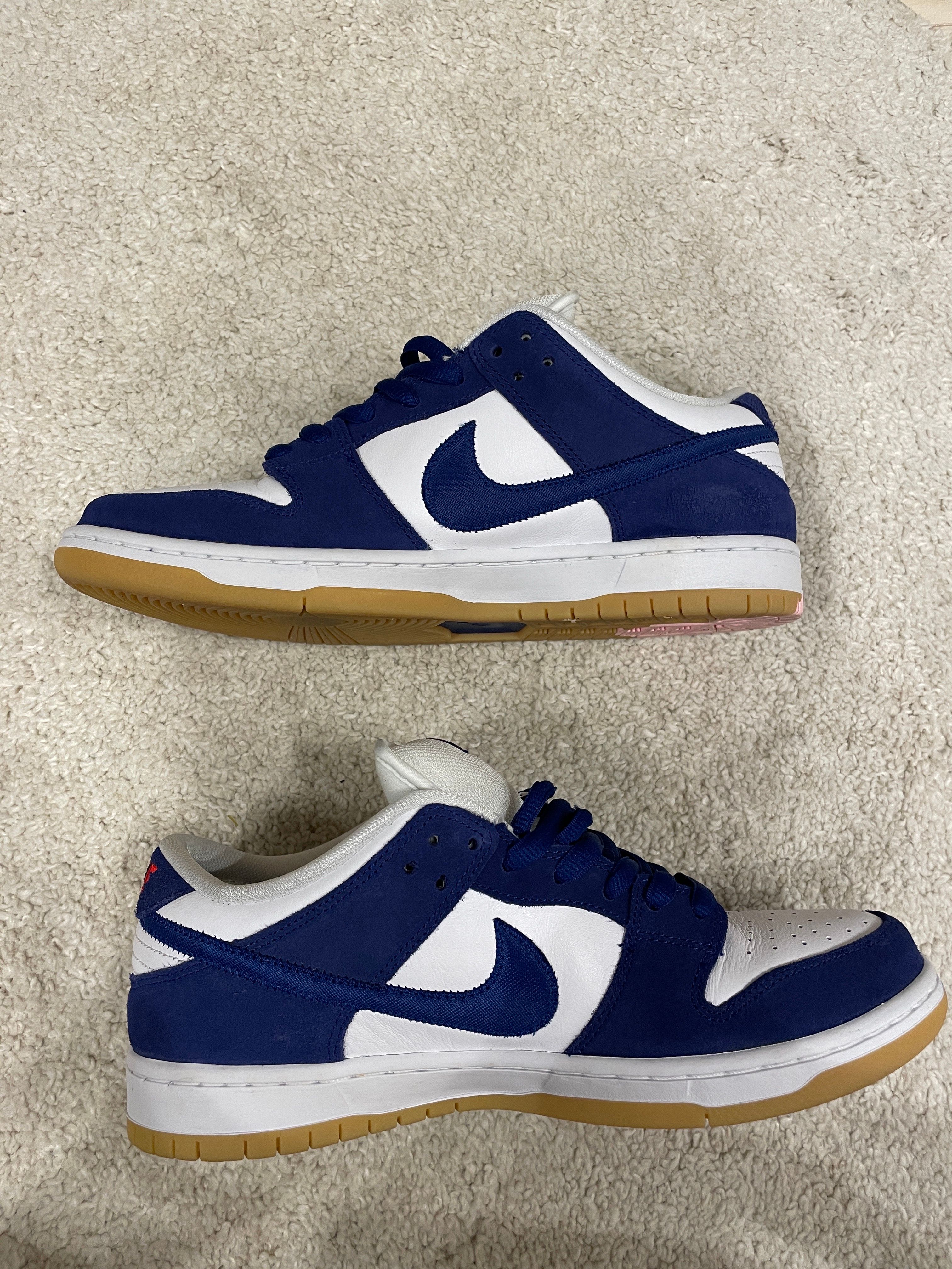 Nike SB Dunk Low "Los Angeles Dodgers/Deep Royal Blue"