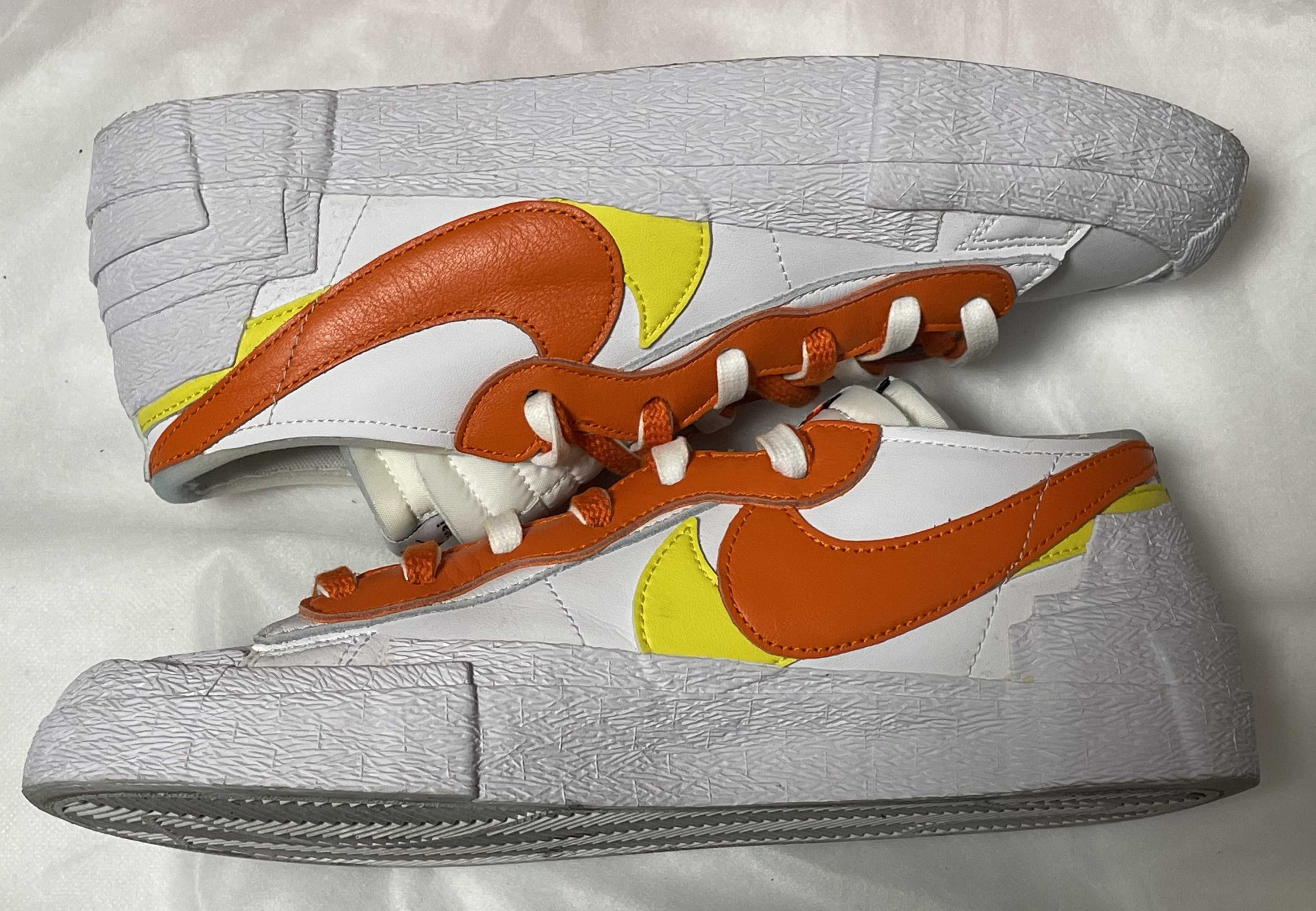 SACAI × NIKE BLAZER LOW "MAGMA ORANGE"