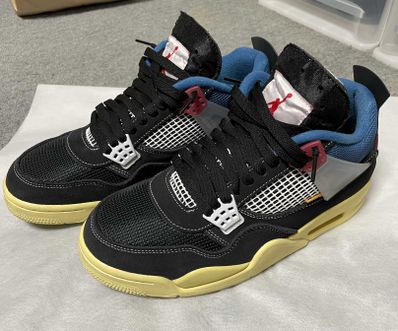 UNION × NIKE AIR JORDAN 4 "OFF NOIR"