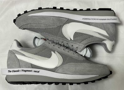 Fragment × sacai × Nike LD Waffle "Light Smoke Grey"