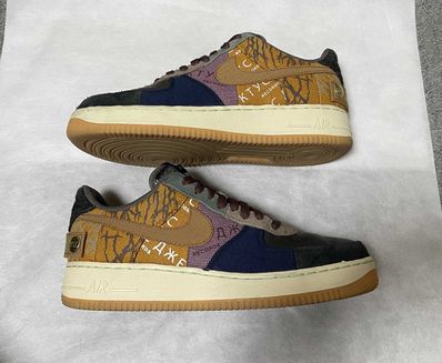 Travis Scott × Nike Air Force 1 Low Cactus Jack "Multi Color"