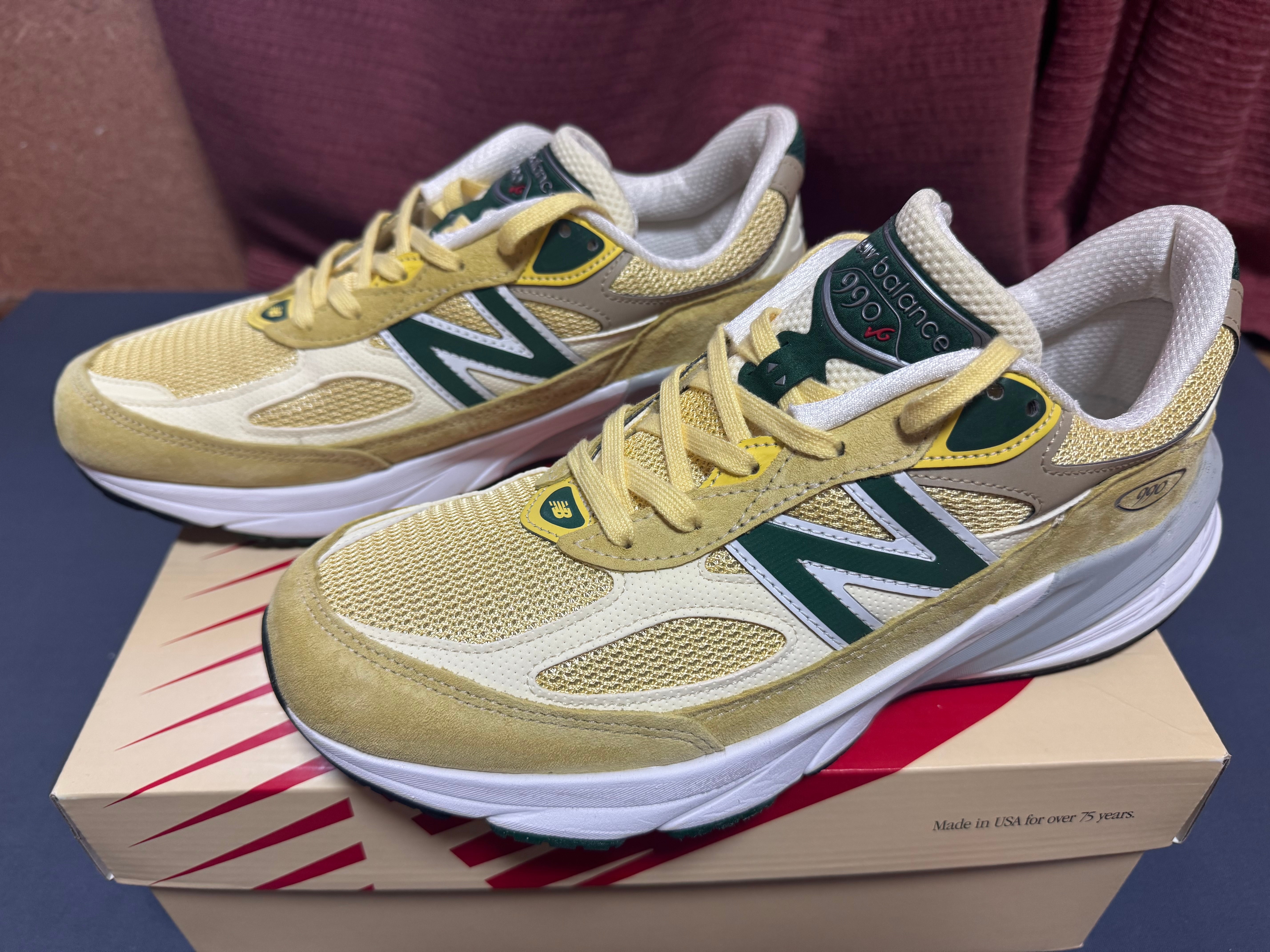 New Balance 990V6 "Green/Yellow"