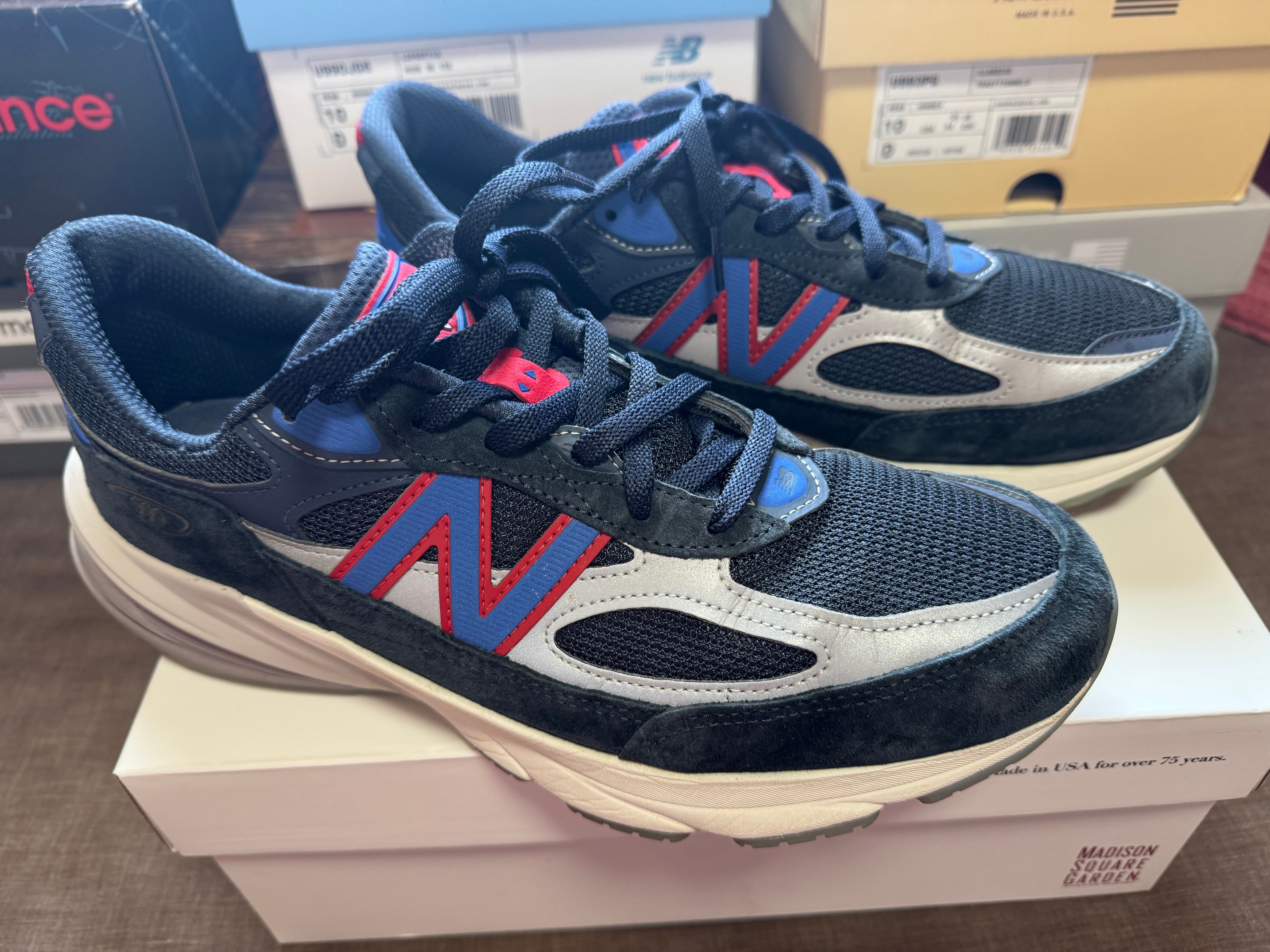 KITH × New Balance 990V6 Madison Square Garden "Navy"