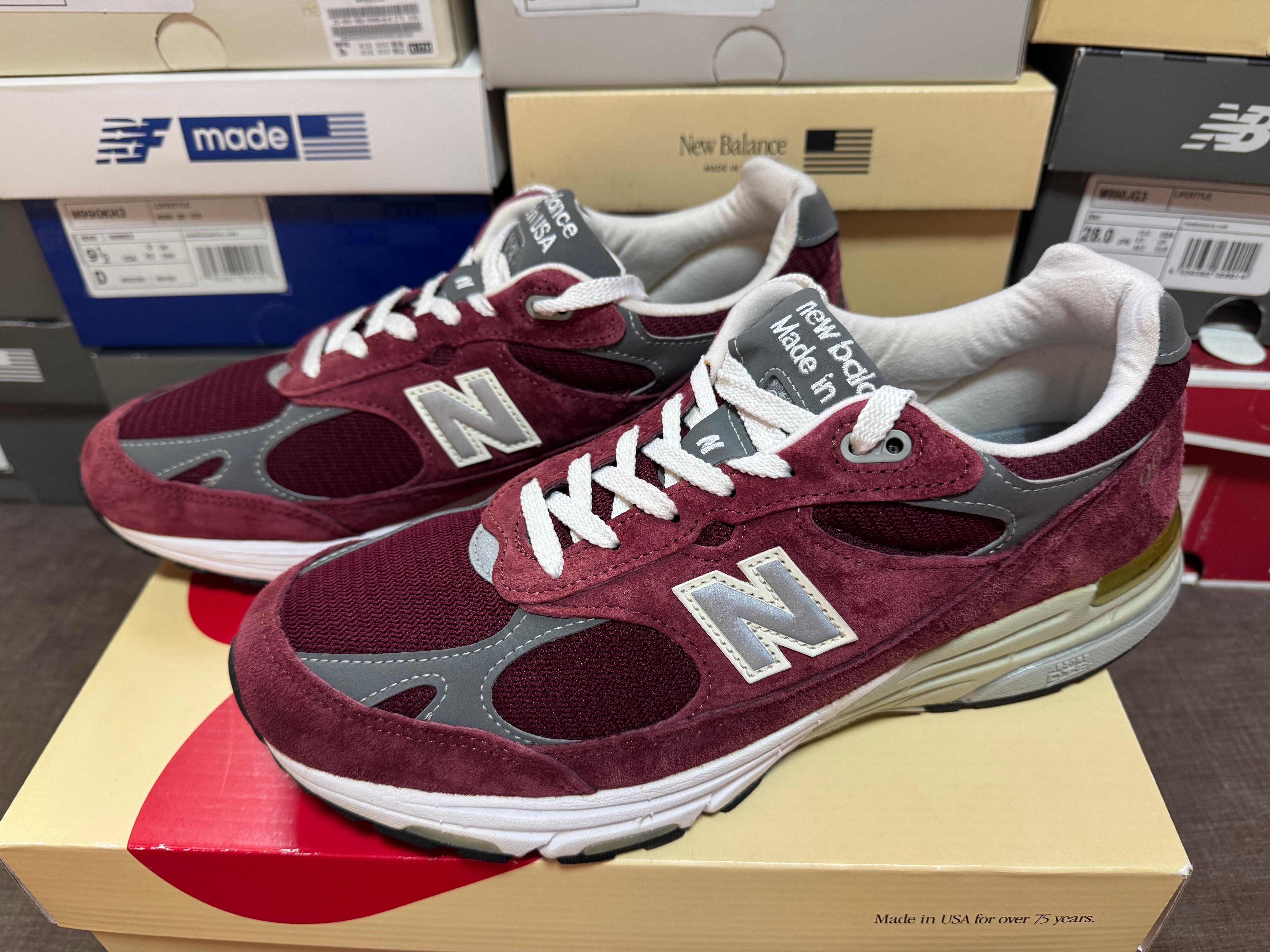 New Balance MR993 "Burgundy" Made in USA