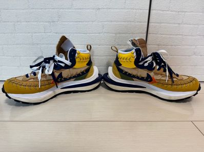 Jean-Paul Gaultier × sacai × Nike VaporWaffle "Sesame/Multi Color"