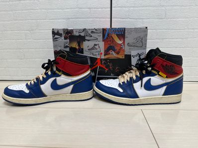 Union × Nike Air Jordan 1 Retro High OG NRG "Storm Blue/Varsity Red"