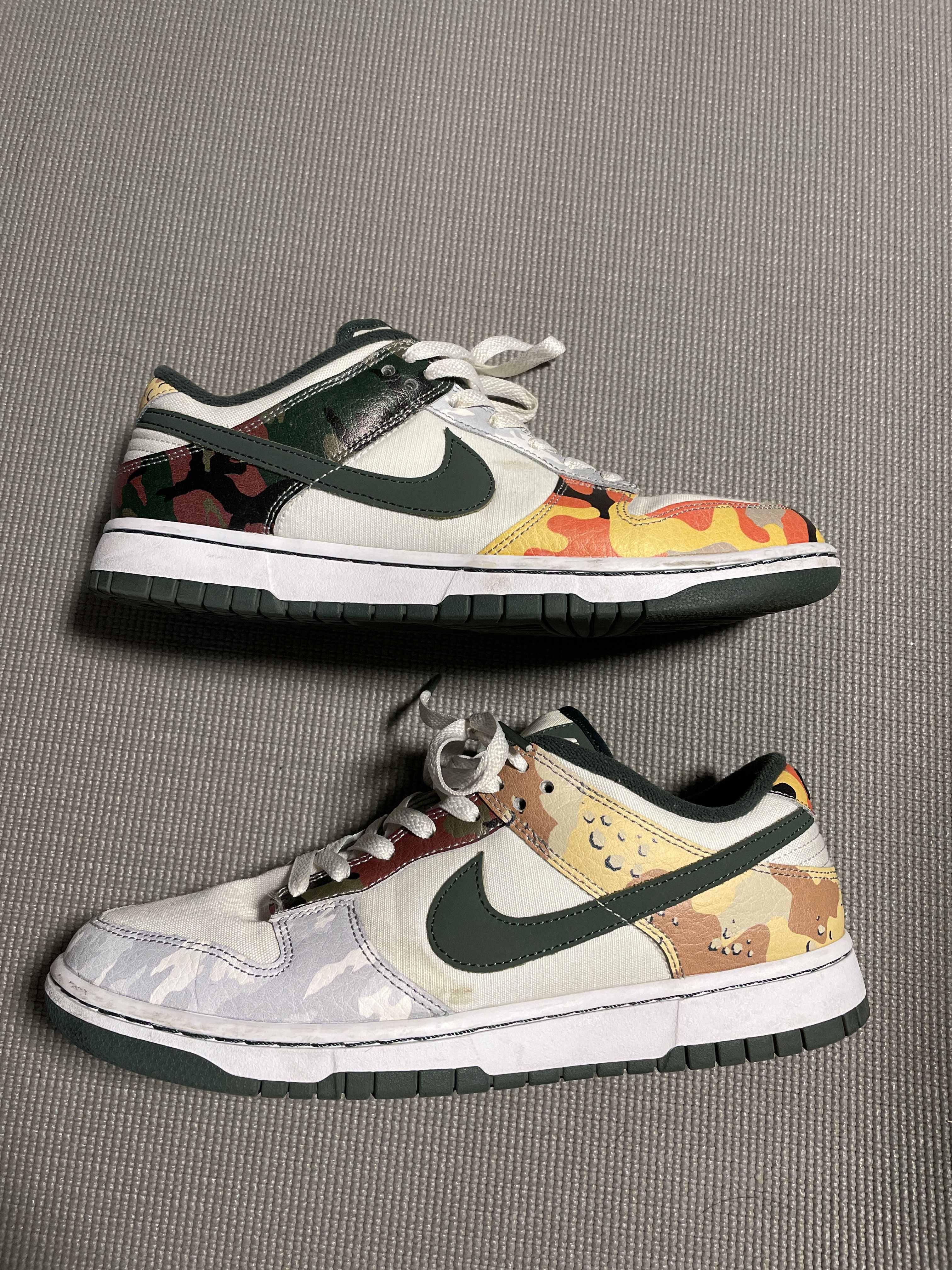Nike Dunk Low "Sail Multi Camo"