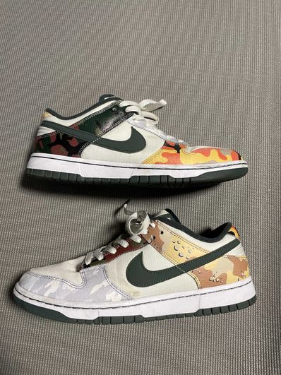 Nike Dunk Low "Sail Multi Camo"