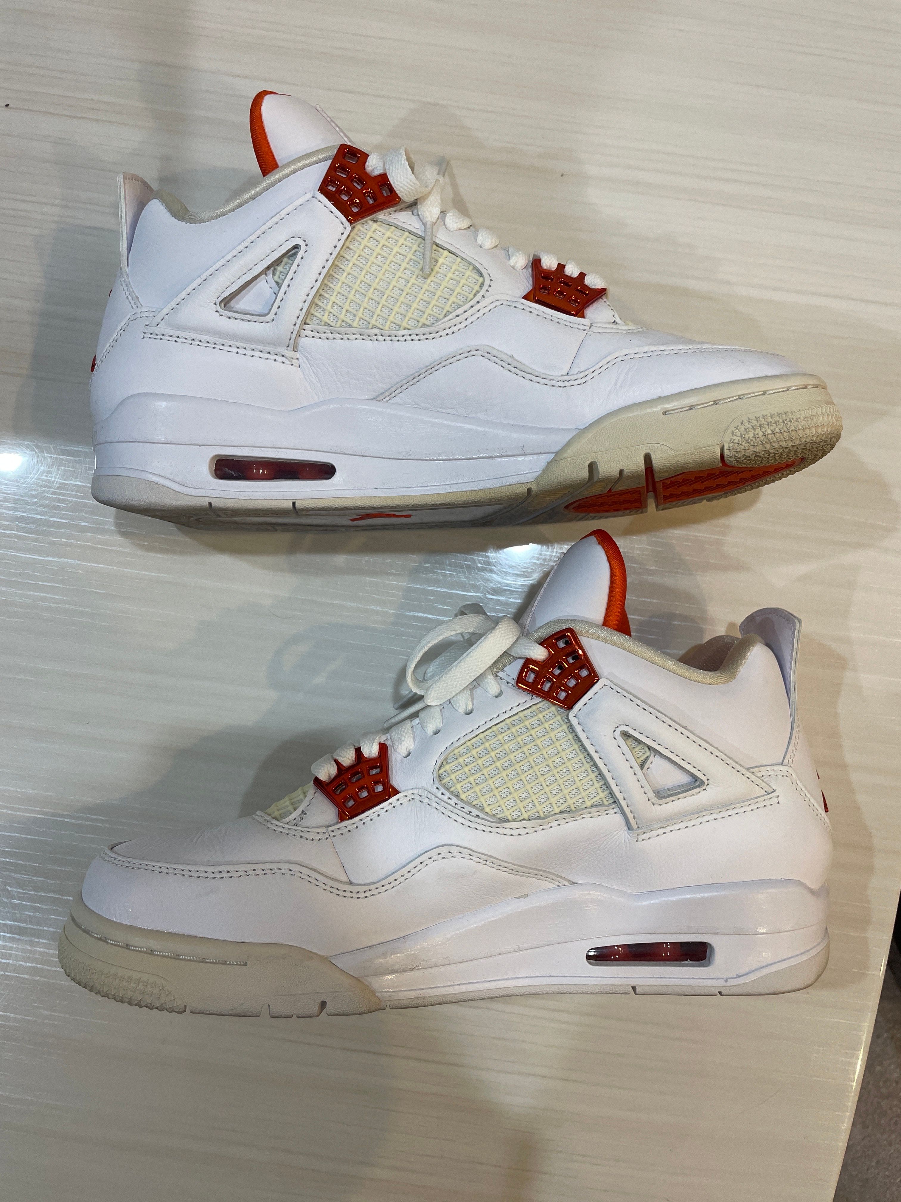 Nike Air Jordan 4 Retro "White/Team Orange"