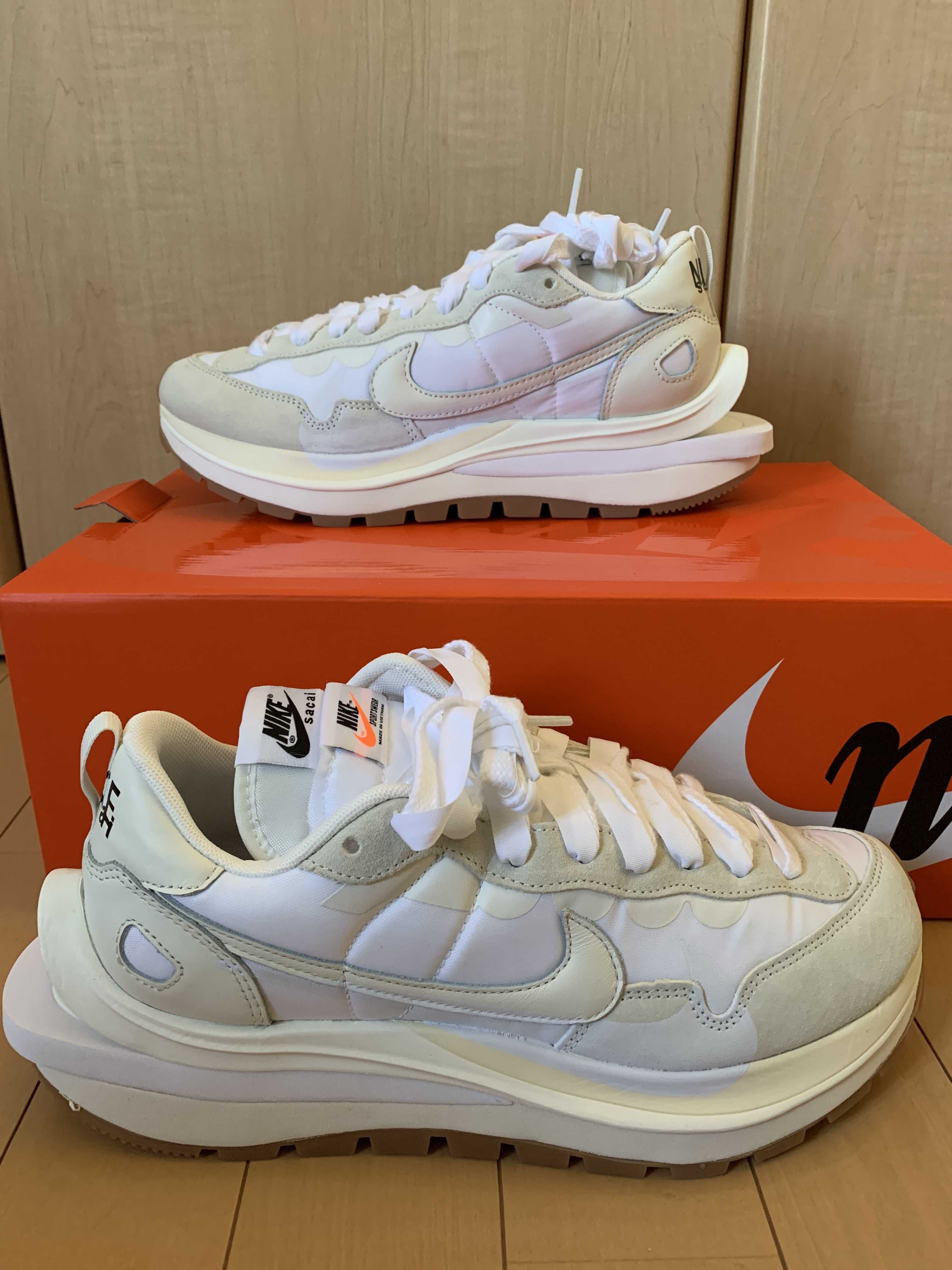 sacai × Nike Vapor Waffle "White Gum"