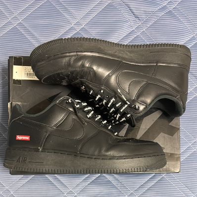 Supreme × Nike Air Force 1 Low "Black"
