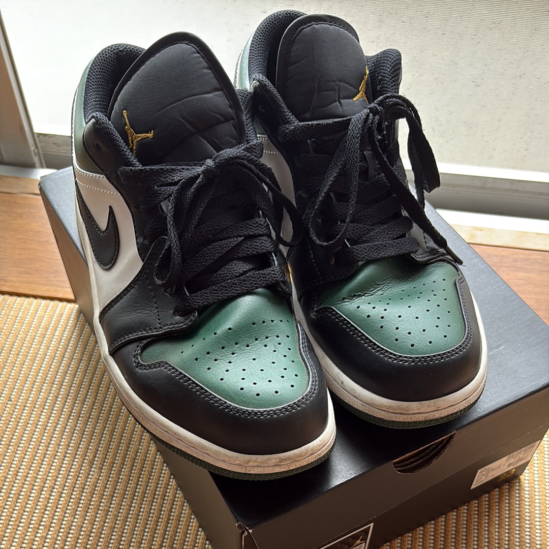 Nike Air Jordan 1 Low "Green Toe"