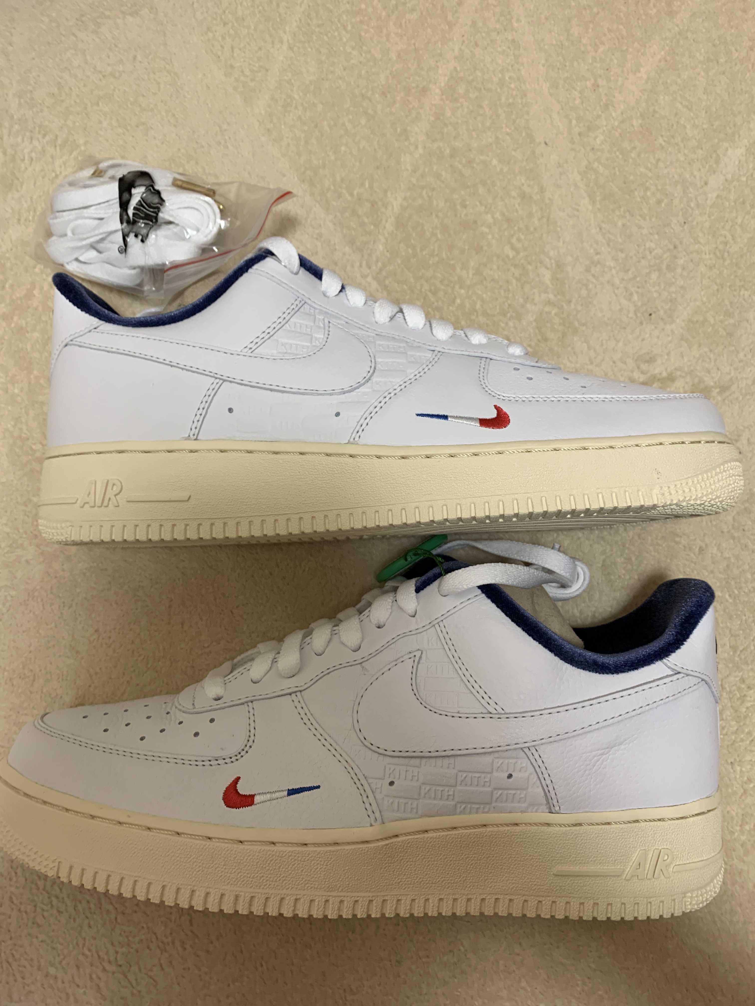Kith × Nike Air Force 1 Low "France"