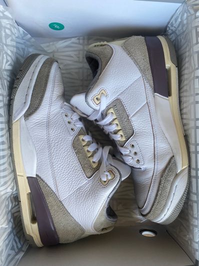 A Ma Maniere × Nike Women's Air Jordan 3 Retro SP "White/Medium Grey Violet Ore"