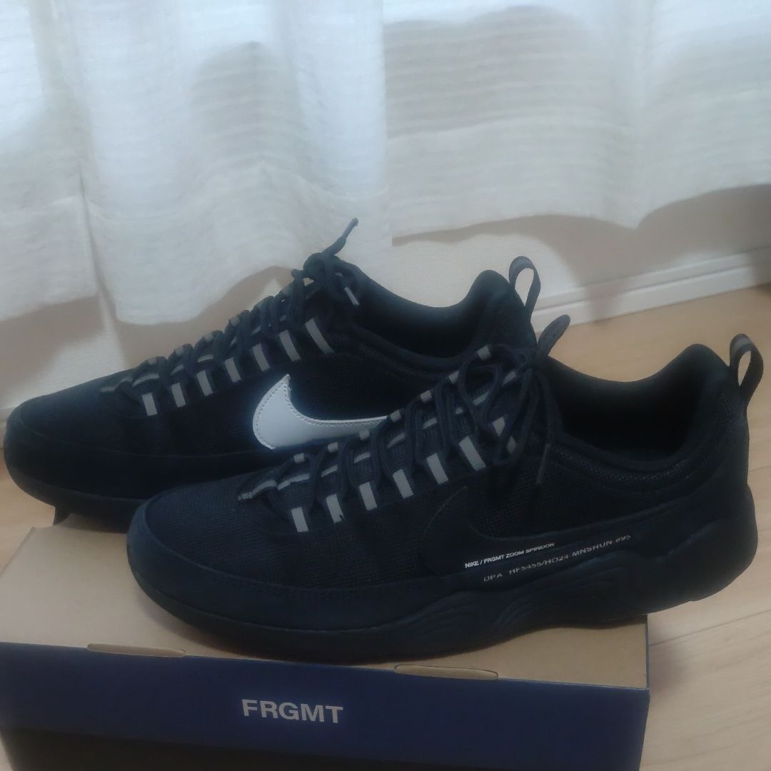 Fragment × Nike Air Zoom Spiridon SP "Black"
