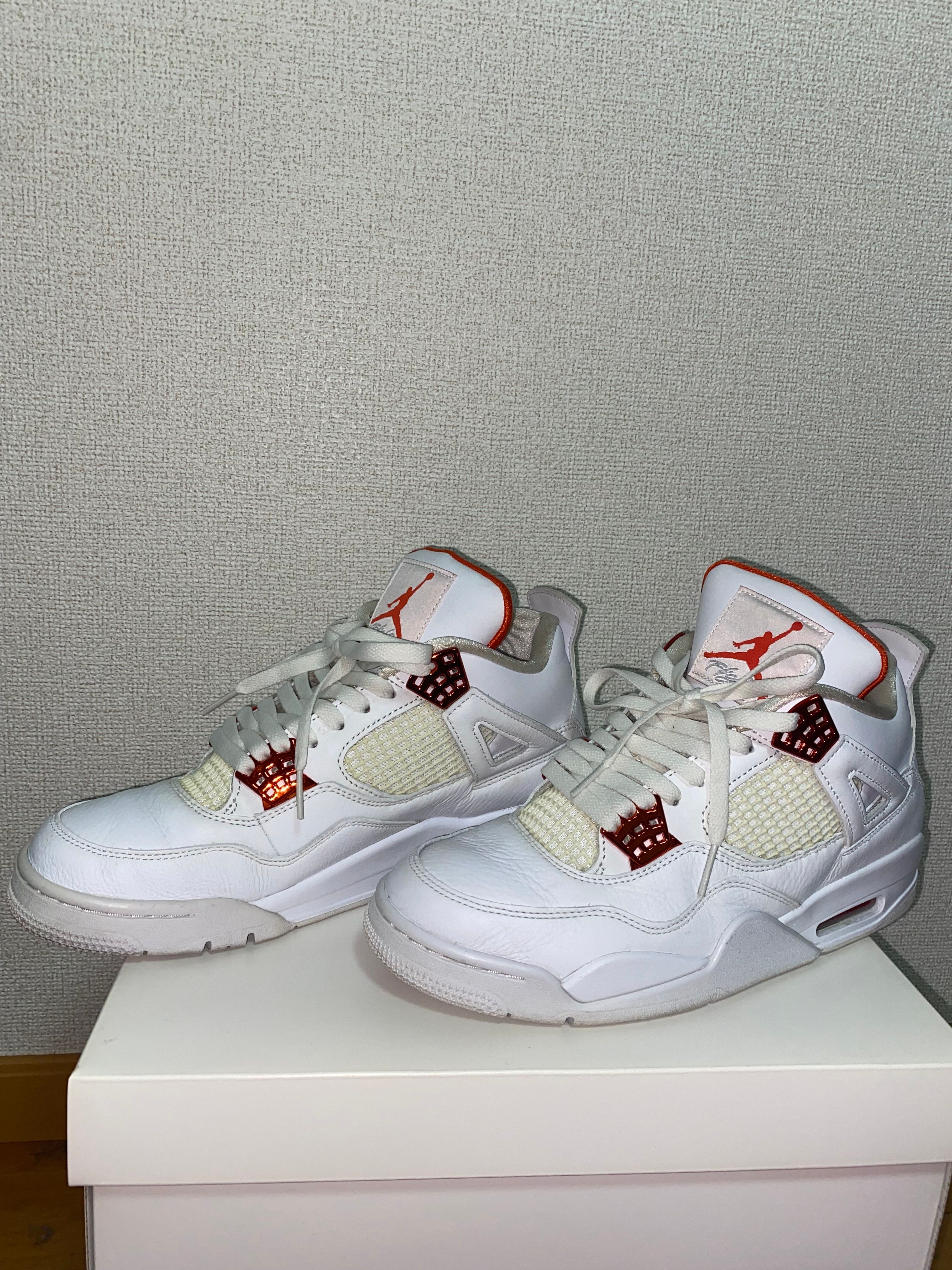 Nike Air Jordan 4 Retro "White/Team Orange"