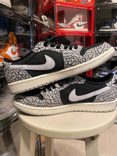 Nike Air Jordan 1 Retro Low OG "Black Cement"