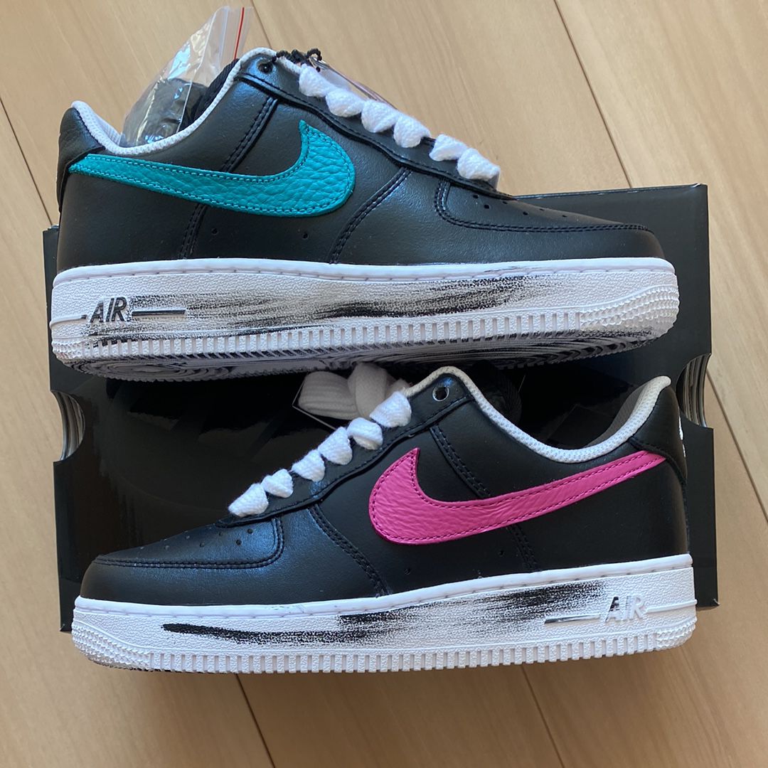 PEACEMINUSONE × Nike Air Force 1 Low '07 Para-Noise 3.0 "Black and Multi-Color" / G-DRAGON