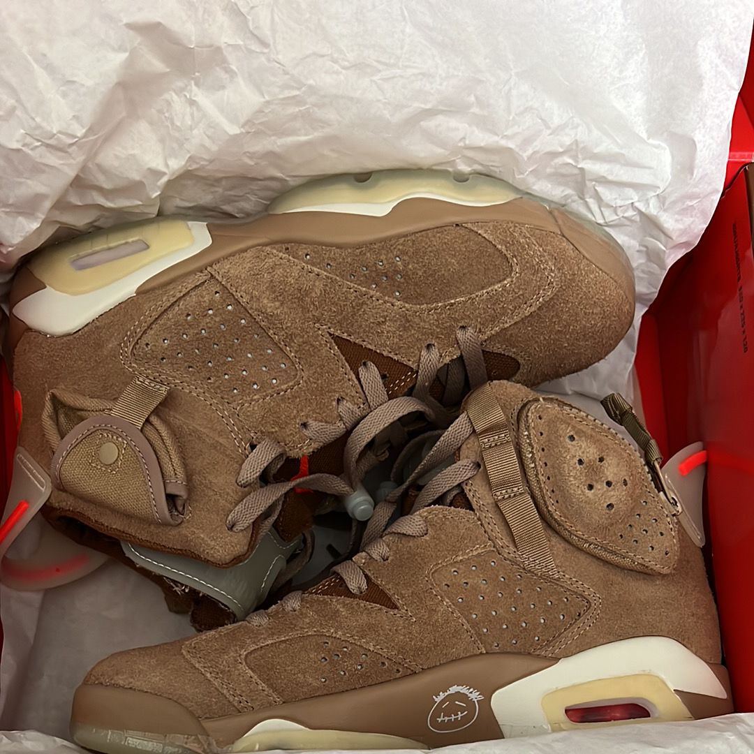Travis Scott × Nike Air Jordan 6 "British Khaki"