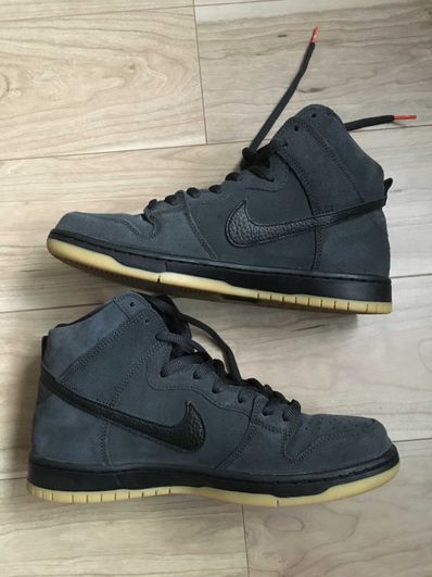 Nike SB Dunk High Orange Label "Dark Grey"