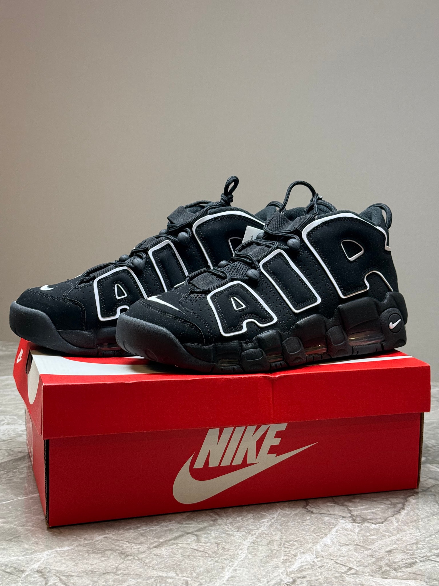 Nike Air More Uptempo "Black/White"(2020)