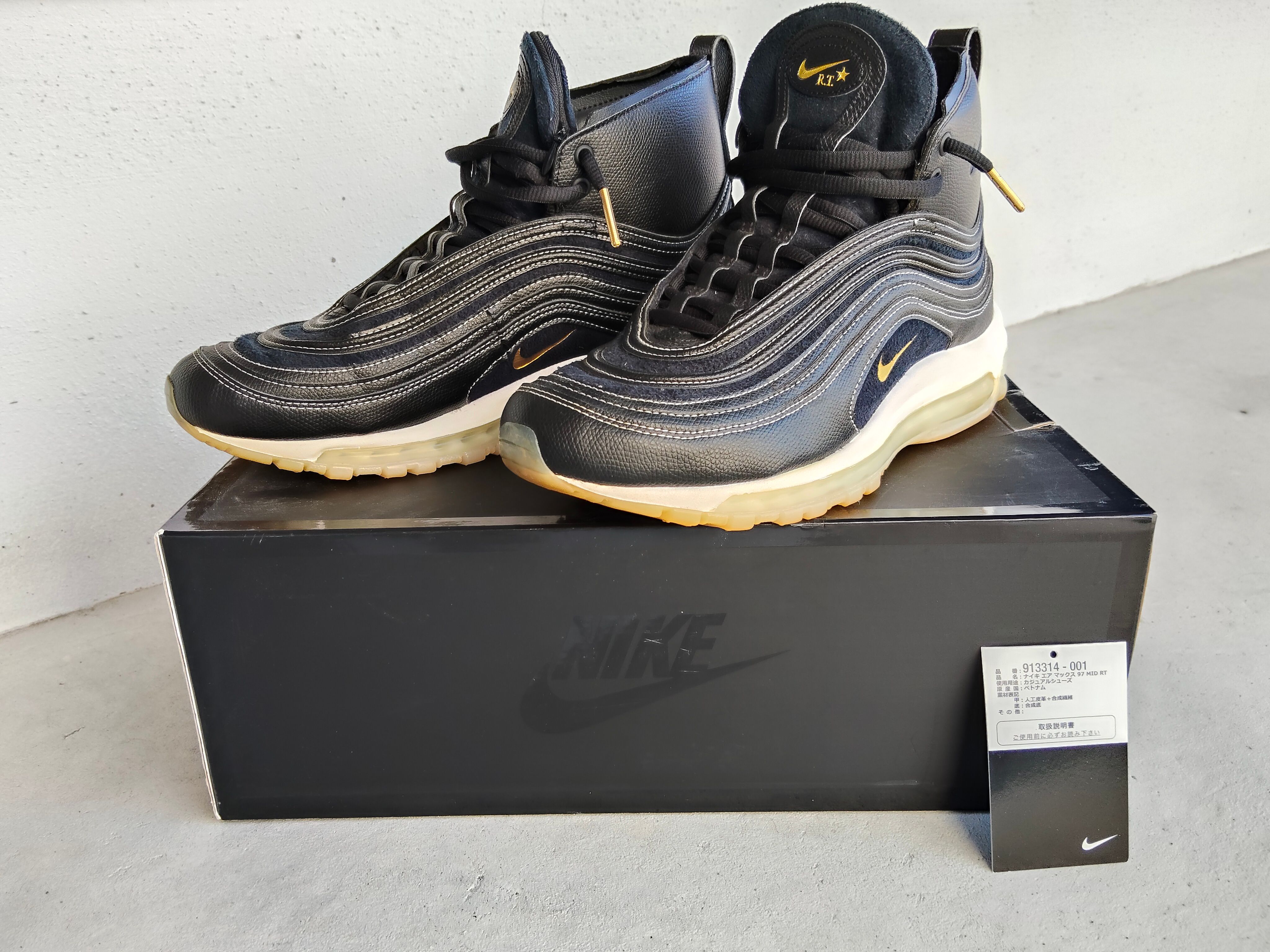 Riccardo Tisci × Nike Air Max 97 Mid "Black"