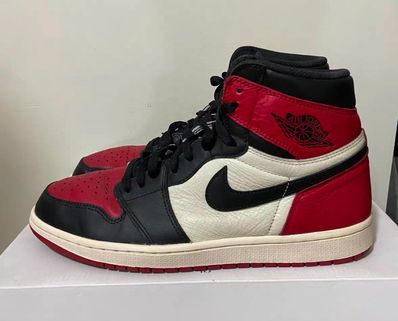 Nike Air Jordan 1 Retro High OG "Bred Toe"