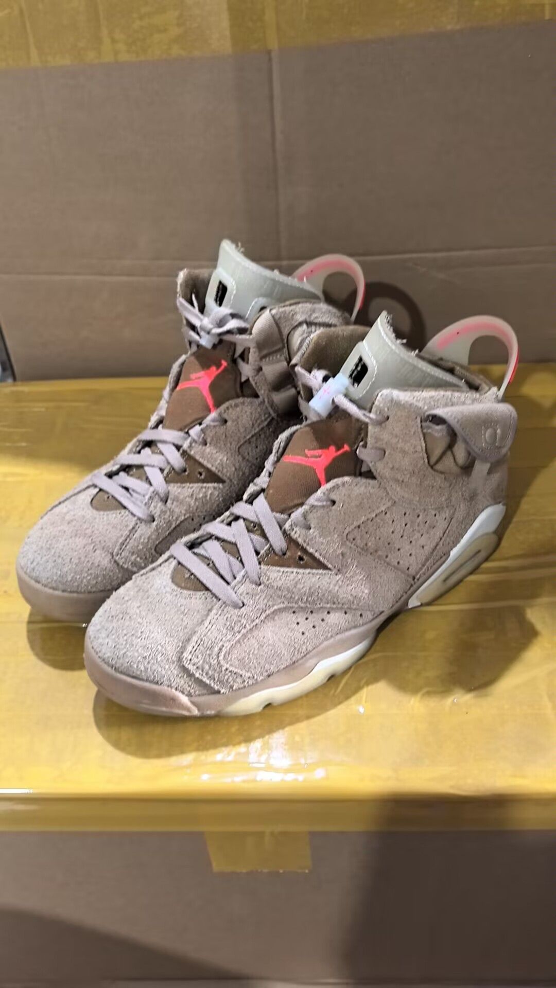 Travis Scott × Nike Air Jordan 6 "British Khaki"