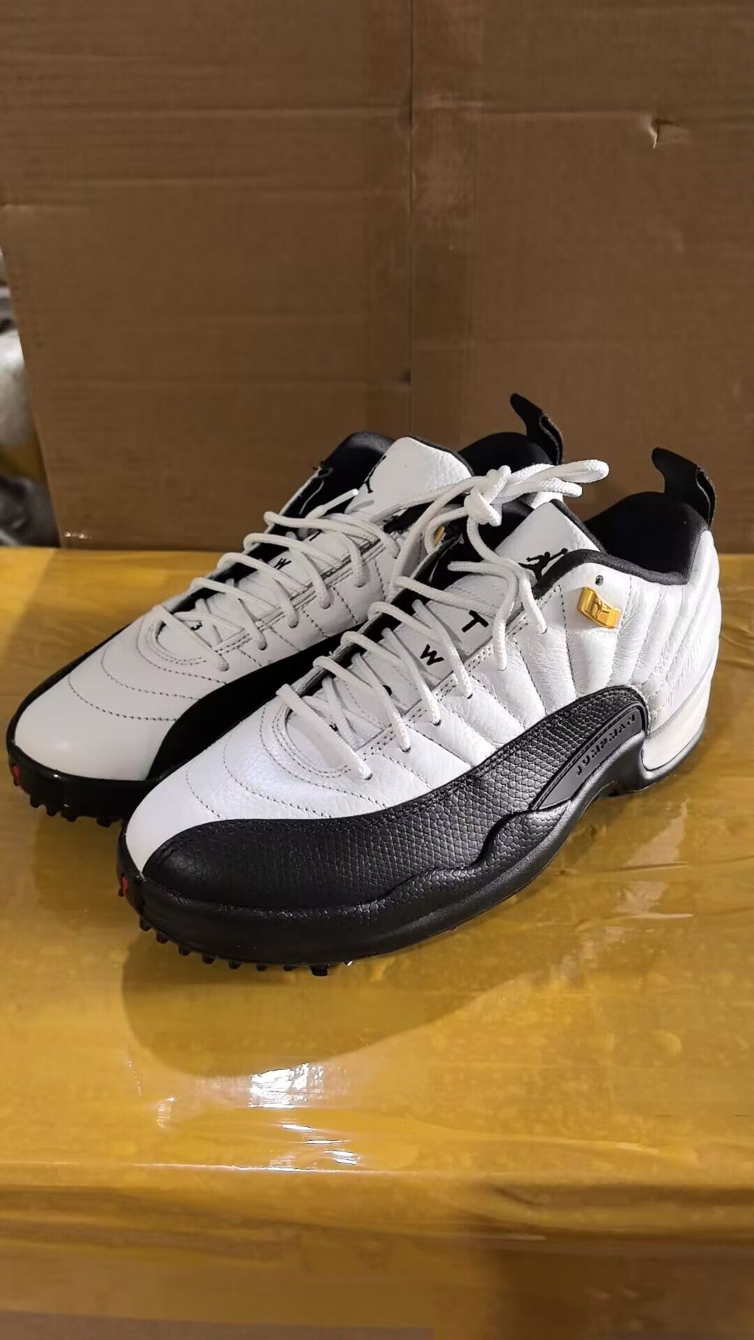 Nike Air Jordan 12 Low Golf "Taxi"