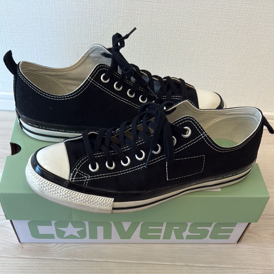 FRAGMENT × VA × Converse All Star OX "Black"