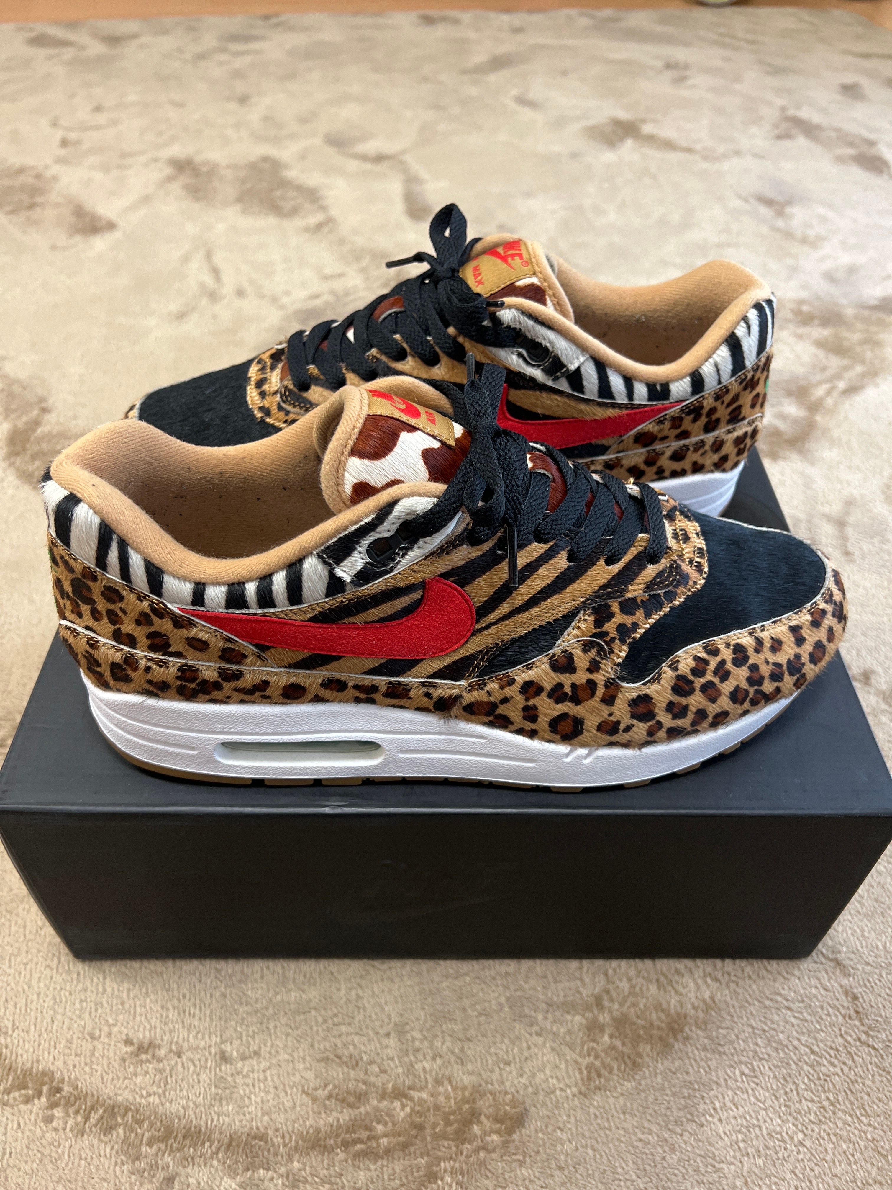 atmos × Nike Air Max 1 DLX "Animal Pack/Safari"