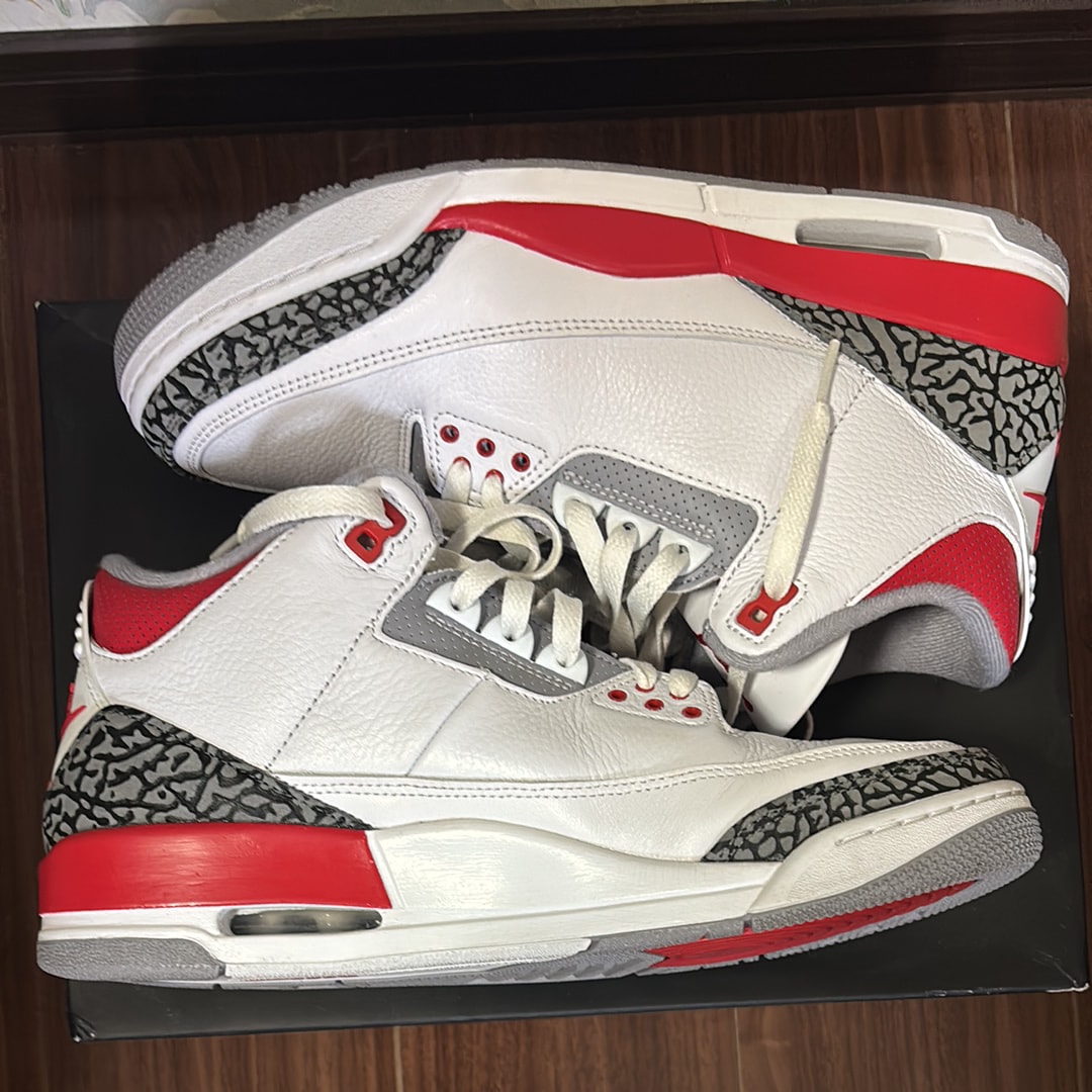 Nike Air Jordan 3 Retro OG "Fire Red" (2022)