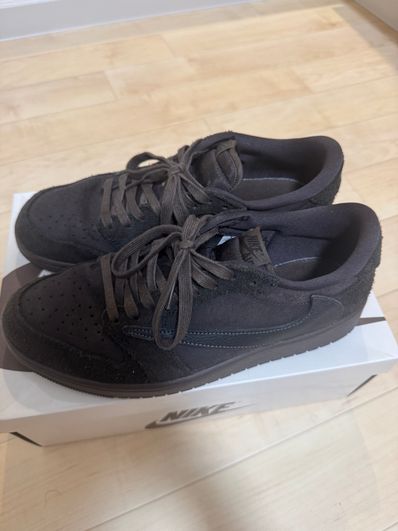 Travis Scott × Nike Air Jordan 1 Low OG SP "Velvet Brown and Dark Mocha"