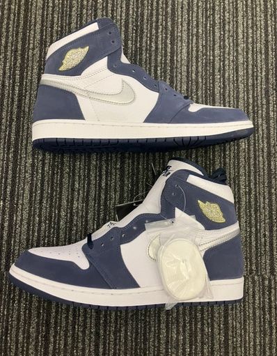 Nike Air Jordan 1 High OG CO.JP "White/Midnight Navy" (2020)(ブリーフケースなし)